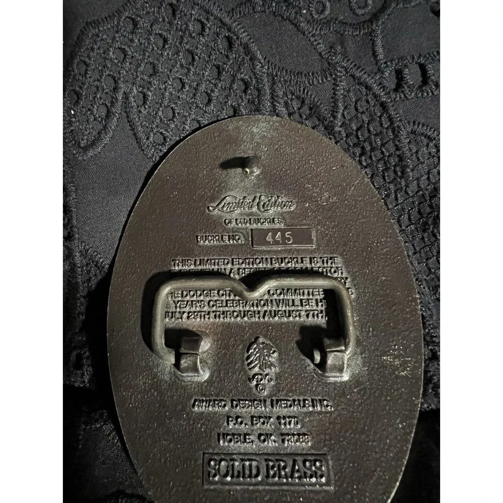 Vintage Dodge City Days Kansas Cowboy Capital 1994 Belt Buckle Limited Edition